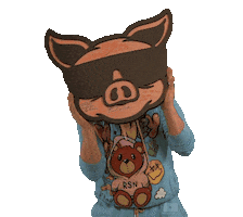 Ribs Sticker by Crazy Pig