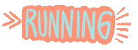 Running Sticker by Coolturefood