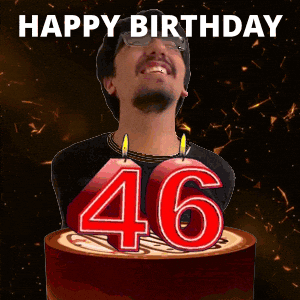 Happy 46Th Birthday GIF