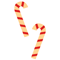 Candy Cane Christmas Sticker by hellofreshde