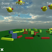 video games bouncy ducks GIF