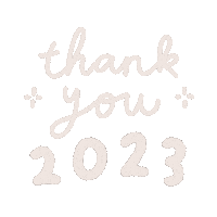New Year Thank You Sticker