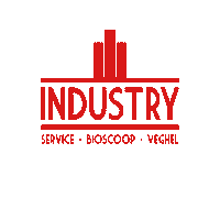 industrybioscoop logo cinema popcorn service Sticker