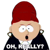 Oh Really Sticker by South Park