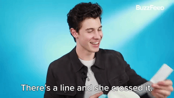 There's A Line And She Crossed It