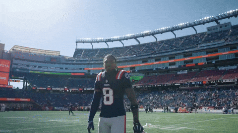Yell Stefon Diggs GIF by New England Patriots