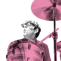 rock out dan auerbach Sticker by The Black Keys