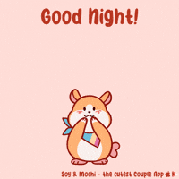 Good Night Kiss GIF by SoyandMochi