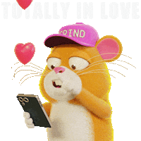 Valentines Day Hamster Sticker by Grind