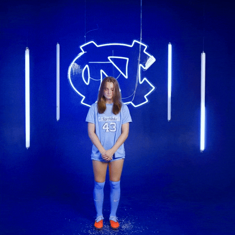 University Of North Carolina Soccer GIF by UNC Tar Heels