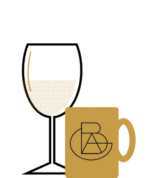 bearagencygroup giphyupload coffee bear wine Sticker
