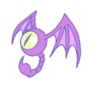 Monster Bat Sticker