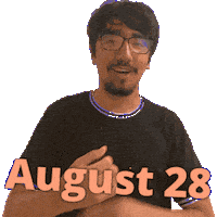 28Th Of August Sticker