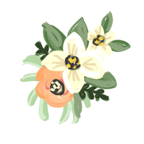 Happy Flower Sticker by Ivo Adventures