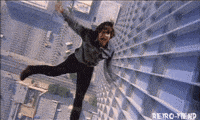 Dennis Quaid Falling GIF by RETROFIEND