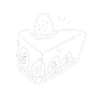 Strawberry Cake Sticker