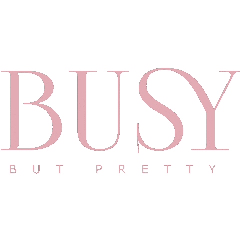 Fashion Beauty Sticker by BUSY BUT PRETTY