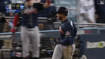 Atlanta Braves Running GIF by MLB