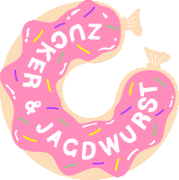 Pink Vegan Sticker by zuckerjagdwurst