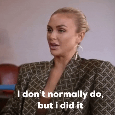 Okay_Decision lala vanderpump rules pumprules but i did it GIF