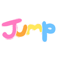 Jump ジャンプ Sticker
