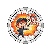 Tired Youth Sports Sticker