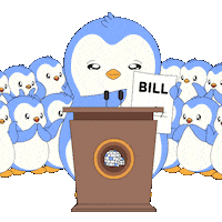 Crypto Penguin Sticker by Pudgy Penguins