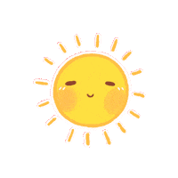 Sun Smile Sticker