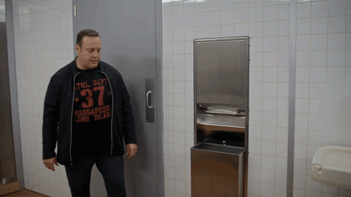 kevin can wait bathroom GIF by CBS