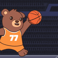 Teddy Bear Basketball GIF by BEARISH