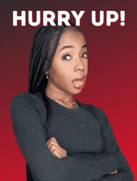 Dont Be Late Hurry Up GIF by Jaleesa Jaikaran Beauty