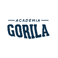 academia_gorila fun logo academia gorilla Sticker