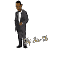 DJSir-D dj suit rude mean Sticker