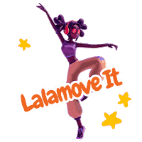 Lalamove dance car song delivery Sticker