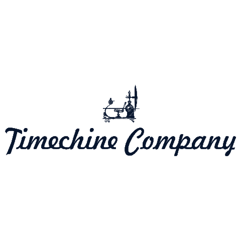 Logo Vintage Sticker by Timechine Company