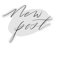 New Post Sticker