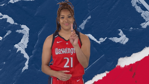 Womens Basketball Sport GIF by Washington Mystics