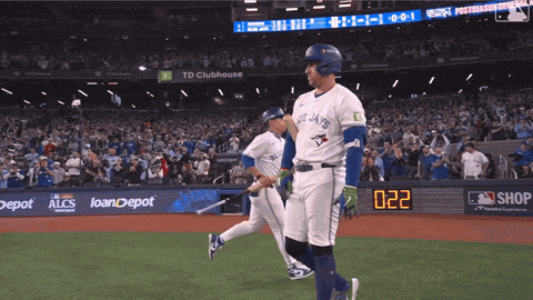 Walk Up George Springer GIF by Toronto Blue Jays