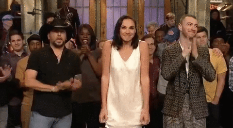 Gal Gadot Applause GIF by Saturday Night Live