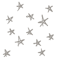 Stars Drawing Sticker