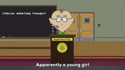mr. mackey teacher GIF by South Park 