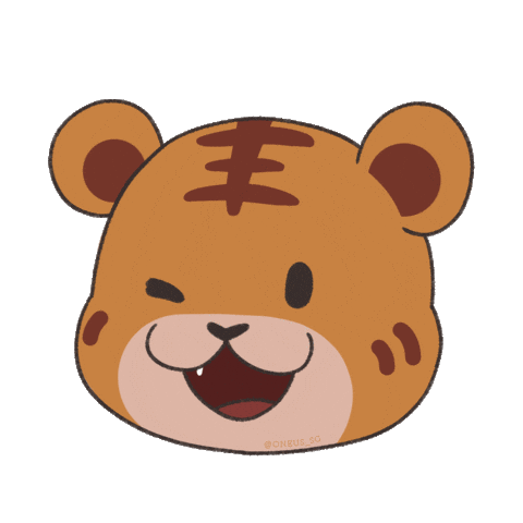 Tiger Singapore Sticker