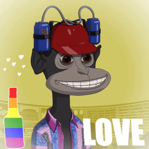 Party Love GIF by Gambling Apes