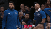 karl anthony towns wow GIF by NBA