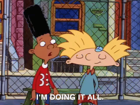 hey arnold nickelodeon GIF