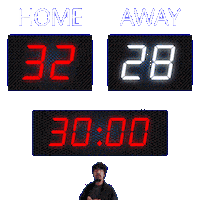28 Away Sticker