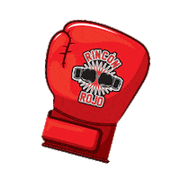 Boxing Box Sticker by Rincón Rojo Magazine