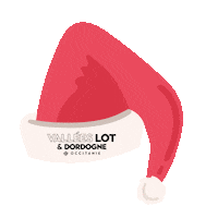 France Christmas Sticker by ValléesLotDordogne