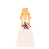 Wedding Dress Sticker by David's Bridal