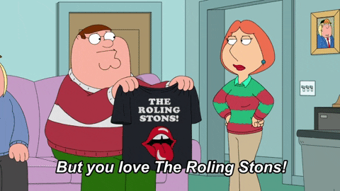 Rolling Stones GIF by Family Guy